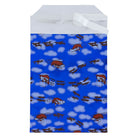 JAM Paper Enveloppe ouverte au bout avec revêtement intérieur et rabat droit, 6 1/4 x 7 7/8 po, bleu Noël, 100/pqt-Taille : 6 1/4 x 7 7/8 po
