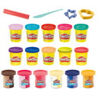 Play-Doh - Sparkle And Scents pack de variétés - Paquet de 16-Ensemble de 16 composés de pâte de modélisation non toxiques de 2 onces dans un récipient en plastique