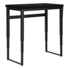 Monarch Specialties - 7682 Bureau 48 po L - Hauteur Adjustable Noir/Metal Noir-6