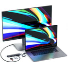 Satechi Adaptateur USB-C Ethernet Mince Multiport - Gris sidéral-USB-C