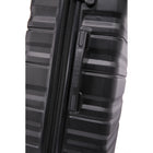 TOSCANO MAGNIFICA Grand bagage rigide de 30 po - Noir de jais-Système de roues détachables Dual Glide Tech