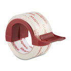Staples - ruban d'emballage incolore, 48 mm x 50 m, 2 roul. avec dévidoir-2
