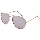 Gry Mattr - Lunettes de soleil pour enfants métalliques pour les 8 ans + Aviateur Scout-Protection anti-UV 100%