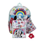 Bioworld Ensemble de sac à dos 5 pièces - 16 po - Disney Minnie Mouse-Caractéristiques: Bretelles réglables pour plus de confort. Fabriqué à partir de tissu durable de haute qualité qui permet un nettoyage facile.