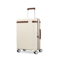 Samsonite - Virtuosa Spinner Petite - Blanc Cassé   -Fabriqué en polycarbonate, un matériau très résistant aux chocs, solide et léger