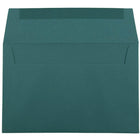 JAM Paper Enveloppes A9 simples, bleu sarcelle, 250/paquet-Intérieur vierge où écrire un mot personnalisé