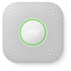Google – Nest Protect, avertisseur de fumée et monoxyde de carbone avec pile, 2e génération (S3000BWEF)-Le capteur à spectre fractionné distingue des incendies à combustion lente ou rapide
