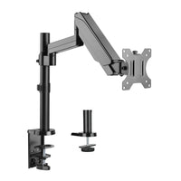 Uplite Support de Bureau Pour Moniteur Avec Bras Ajustables et Articulés, Pour 1 Ecran de 17"- 32"-Compatibilité - Montage sur un écran convenant à la plupart des écrans de 17 à 32 pouces avec des trous de montage arrière de 75 x 75 mm ou 100 x 100 mm