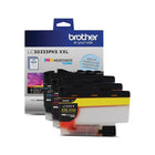 Brother – Ensemble de cartouches d'encre couleur Inkvestment LC30333PKS à très haut rendement-Qualité d'encre supérieure sur laquelle vous pouvez compter pour jusqu'à 1500 pages