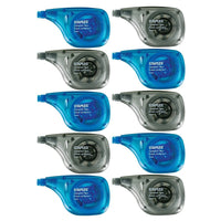Staples® – Ruban correcteur Sidewinder, paq./10-Embout roulant latéral offrant confort et contôle