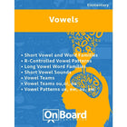 Livre numérique : Vowels for Elementary Students (format PDF, téléchargement pour 1 utilisateur), 7 sujets, ISBN 9781630960278-1
