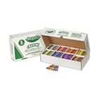 Crayola - Crayons réguliers Classpack, Assortiment, 8 couleurs, Paquet de 800-Les crayons de la marque Crayola permettent un colouriage plus facile et des couleurs plus véritables pour des heures d'amusement