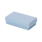 Jam Paper - Coffret à bijoux deux pièces - 2 1/2 po x 4 1/2 po x 1 1/4 po - Bleu bébé - Paquet de 100-Couleur : Bleu ciel