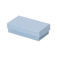 Jam Paper - Coffret à bijoux deux pièces - 2 1/2 po x 4 1/2 po x 1 1/4 po - Bleu bébé - Paquet de 100-Couleur : Bleu ciel