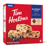 Barres granola aux bleuets de Tim Hortons - Boîte de 5-Bleuets