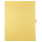 Markmaker - 25 tabs/PQT,5 PQT/Boite, Intercalaires imprimes Legal, Chamois, 1/15th coupe| format lettre, sans trous, Numero 173-Intercalaires imprimes Legal