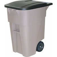 BRUTE â€“ Contenants de recyclage mobiles, 50 gallons US, gris-Dimensions : 29 prof. x 23,5 larg. x 36,75 haut. (po)
