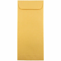 JAM Paper #10 Policy Enveloppes commerciales métalliques - 4,125" x 9,5" - Stardream Gold - Paquet de 25-Couleur : Stardream Or
