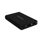 Adaptateur secteur universel Aluratek avec ports USB Type-C et QC 3.0, 8,5 "x 5,5" x 2,25 ", noir-9 embouts inclus