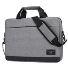 Vangoddy Ndossy Sacoche pour Ordinateur Portable de 15,6 po Sac à Bandoulière - Gris-Transportez et protégez vos appareils avec style et confort avec ce sac messager en nylon sergé.
