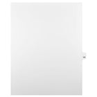 Mark Maker – Onglets séparateurs juridiques blancs, 1/25 onglets, format lettre, sans trous, numéro 165, 25/paquet-Onglets séparateurs blancs, 1/25 onglets