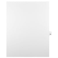 Mark Maker – Onglets séparateurs juridiques blancs, 1/25 onglets, format lettre, sans trous, numéro 165, 25/paquet-Onglets séparateurs blancs, 1/25 onglets