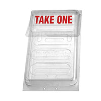 Eddie's - Porte-brochures pour l'exterieur - 8-1/2 po l x 11 po H - Transparent - 3/paquet-Porte-brochures pour l'exterieur