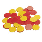 Learning Advantage – Jetons de comptage deux couleurs, 200/paquet (CTU7209)-Dimensions : 7 haut. x 5 larg. x 5 long. (po)