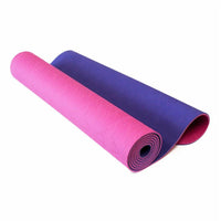 PurEarth II - L’Ultime Tapis De Yoga Éco Logique 5mm, Lavende-Technologie brevetée Tapis de yoga 3mm ECO 100% thermoplastique, élastomère et caoutchouc (TPE)