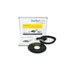 StarTech  Câble adaptateur ETCD à connecteur USB et connecteur série DB-9 RS-232 pour modem nul avec puce FTDI-L’adaptateur USB vers Null Modem série corrige les conflits DTE/DCE qui peuvent survenir sans avoir besoin d’utiliser des adaptateurs ou des câbles additionnels