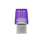 Kingston - DataTraveler microDuo 3C USB Type-C et Type-A Clé USB - 256 Go-USB 3.2 Gen 1