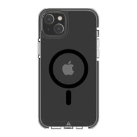 AXS - PROShield Plus etui transparent compatible avec MagSafe teste contre les chutes pour Apple iPhone 14 Max, Noir-Fabrique avec un revêtement anti-UV et anti-jaunissement