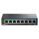 D-Link - Commutateur non géré multi-Gigabit 8 ports de D-Link-Huit ports Ethernet 2,5 Gigabit offrent une transmission multi-vitesse idéale pour les réseaux Wi-Fi 6 hautes performances, permettant des transferts de données rapides et maximisant la bande passante du réseau