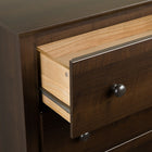 PrepacMC – Table de nuit à 2 tiroirs de la collection Fremont, 21 3/4 po, expresso-Dimensions : 21 3/4 haut. x 23 1/4 larg. x 16 prof. (po)
