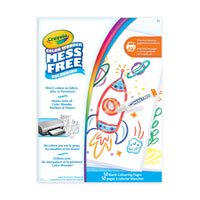 Crayola - Pages à colorier blanches Colour Wonder sans dégât - 50 pages-Pages color wonder : 50 pages blanches Color Wonder compatibles avec les marqueurs et la peinture Color Wonder sans dégât (vendus séparément).
