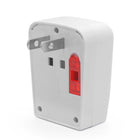 Powerology - Trousse d’adaptateur de voyage avec 1 USB-A, -Design empilable