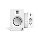 Kanto TUK Haut-parleur alimenté avec sortie casque - DAC USB - Préampli phono dédié - Bluetooth - Blanc mat-TUK utilise des tweeters AMT hautes performances pour produire des aigus plus brillants et plus précis. Leur large dispersion horizontale offre également une image stéréo et une image sonore améliorées.