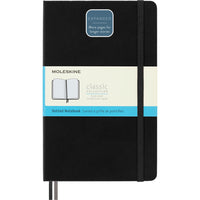 Moleskine - Carnet Classic Plus Grand Format - À Grille De Pointillés - Couverture Rigide - 5 po x 8,25 po - Noire-Grande