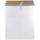 JAM Paper - Enveloppes d'expédition pour photos rigides avec bande adhésive, 12 3/4 x 15 po, blanc, paq./10-Blanc