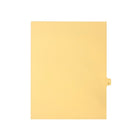 Mark Maker – Onglets séparateurs juridiques beiges, 1/26 onglets, format lettre, sans trous, lettre Q, 25/paquet-Onglets séparateurs beiges, 1/26 onglets