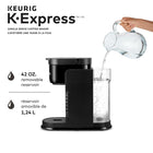 Keurig K-Express Cafetière à dosettes K-Cup à portion unique - avec réservoir amovible et fonction bouton solide - noir-8