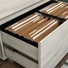 Sauder - La Collection Porto Palma Classeur lateral - Finition Haze Acacia-Dimensions: 18,504 po L x 30,079 po l x 30 po H