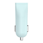 Chargeur allume-cigare USB Dual Tech de base - Bleu-Universel