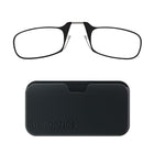 ThinOptics - Lunettes de lecture universelles unisexes Pod - Force +2,50 - Monture noire avec étui noir-Confort : conçus dans la Silicon Valley, les lecteurs ThinOptics sont légers comme une plume et conçus pour saisir avec une légère pression. Ils peuvent être déplacés vers le haut ou vers le bas de votre nez pour un ajustement et un confort optimaux