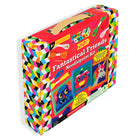 Smarts & Crafts - Kit de broderie Ultimate On-the-Go Fantastic Friends-Cousez 3 portraits amusants : un monstre, un robot et une licorne !