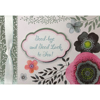 Rosedale ? Carte de souhaits enveloppes, Goodbye And Goodluck To You!, doré, 5 1/2 x 8 po, 6/paquet (19911)-Imprimées sur du papier cartonné non couché de haute qualité