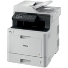 Brother - Imprimante laser réseau couleur MFC-L8610CDW-Connectivité réseau flexible. Interfaces réseau sans fil 802.11b/g/n et Gigabit Ethernet intégrées pour configurer et partager facilement sur votre réseau sans fil ou câblé.