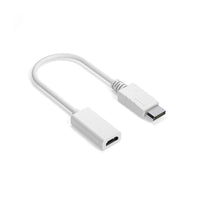 NXT Technologies - Adaptateur audio/vidéo DisplayPort/HDMI NX50715 de 0,5 pi, blanc-Adaptateur DisplayPort à HDMI