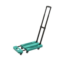 Chariot à plateforme pliable FuTECH HC012G, vert-Taille de la plate-forme 12 "W longueur réglable de 18,5" à 22