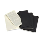 Moleskine – Cahier journal, pointillé, couverture souple avec poche, noir, 3,5 po x 5,5 po-Couverture souple